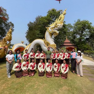  วิทยาลัยนาฏศิลปนครราชสีมา เข้าร่วมงานนมัสการพระธาตุโป่งดินสอ พร้อมทั้งจัดชุดการเเสดงเเละบรรเลงดนตรีประกอบขบวนเเห่
