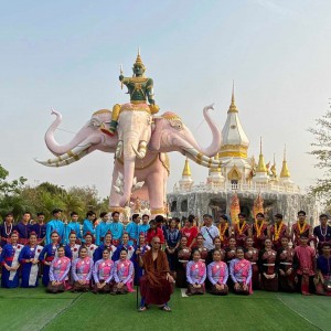  วิทยาลัยนาฏศิลปกาฬสินธุ์ เผยแพร่นาฏศิลป์และดนตรี ร่วมงานรำบวงสรวง