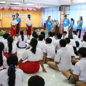  วิทยาลัยนาฏศิลปลพบุรี โครงการพัฒนานักศึกษา "กิจกรรมค่ายครูอาสาพัฒนาชนบท"