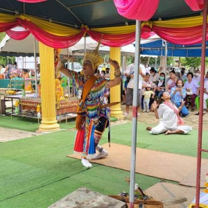  วิทยาลัยนาฏศิลปพัทลุง เผยแพร่ศิลปวัฒนธรรมงานบวงสรวงพรานบุญ