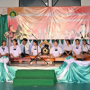  วิทยาลัยนาฏศิลปสุพรรณบุรี จัดแสดงผลสัมฤทธิ์ทางการเรียน วิชาชีพเฉพาะสาขา ภาควิชาดุริยางคศิลป์