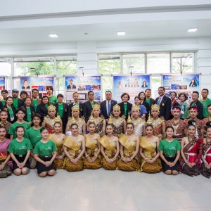  นิทรรศการแสดงผลสัมฤทธิ์ของนักเรียน นักศึกษาสถาบันบัณฑิตพัฒนศิลป์ จากการเข้าร่วมฝึกอบรมโครงการเยาวชนต้นแบบ สืบสาน รักษา ต่อยอด โดยใช้พลวัตทางวัฒนธรรม