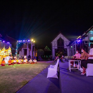  สถาบันบัณฑิตพัฒนศิลป์ ฝึกซ้อมการแสดง พิธีเปิดงาน“ใต้ร่มพระบารมี 241 ปี กรุงรัตนโกสินทร์"
