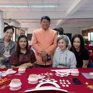  วิทยาลัยนาฏศิลปลพบุรี  จัดกิจกรรมการอบรมระยะสั้น"หลักสูตรการจัดทำศีรษะและเครื่องประดับการแสดง ชุด ระบำลพบุรี"