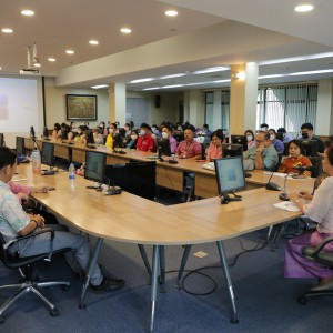  ประชุมมอบนโยบายเพื่อเพิ่มประสิทธิภาพในการดำเนินงานของสำนักงานอธิการบดี สถาบันบัณฑิตพัฒนศิลป์