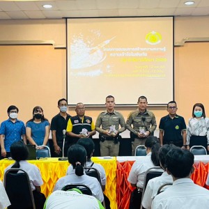  วิทยาลัยช่างศิลปสุพรรณบุรี  จัดโครงการอบรมสร้างความรู้ความเข้าใจในพิษภัยยาเสพติด ประจำปีการศึกษา 2566