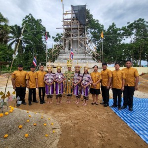  วิทยาลัยนาฏศิลปพัทลุง จัดการแสดงเผยแพร่วัฒนธรรม เนื่องในงานสมโภช​เจดีย์ทราย​ วัดไทรห้อย​