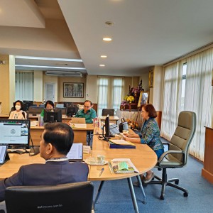  ประชุมผู้บริหารสถาบันบัณฑิตพัฒนศิลป์ ครั้งที่ 5/2566