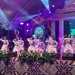  ชมรม TO BE NUMBER ONE วิทยาลัยนาฏศิลปพัทลุง แสดงงานสมโภชพระพุทธนิรโรคันตรายชัยวัฒน์จตุรทิศ  และงานกาชาด ประจำปี 2566