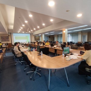  ประชุมผู้บริหารสถาบันบัณฑิตพัฒนศิลป์ (ภายใน) ครั้งที่ 6/2566