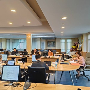  ประชุมผู้บริหารสถาบันบัณฑิตพัฒนศิลป์ (ภายใน) ครั้งที่ 5/2566
