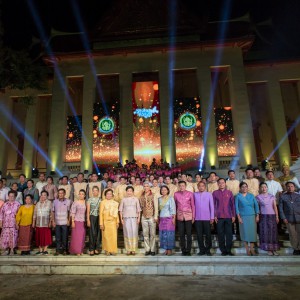  โครงการแสดงแสง สี เสียง วันวาน วันนี้ ที่วังหน้า ในโอกาสวันครบรอบสถาปนาสถาบันบัณฑิตพัฒนศิลป์ ครบรอบ 25 ปี