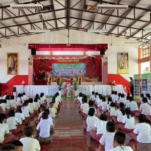  วิทยาลัยนาฎศิลปเชียงใหม่  จัดโครงการบริการวิชาการ ณ โรงเรียนบ้านทรายมูล