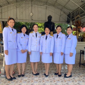  วิทยาลัยนาฏศิลปลพบุรี เข้าร่วมพิธีตักบาตรข้าวสารอาหารแห้ง เฉลิมพระเกียรติ เนื่องในโอกาสวันคล้ายวันประสูติพระเจ้าวรวงศ์เธอ พระองค์เจ้าโสมสวลี กรมหมื่นสุทธนารีนาถ
