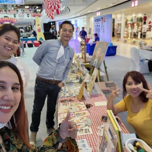  คณะศิลปวิจิตร ร่วมจัดกิจกรรมประชาสัมพันธ์การเรียนสอน และเปิดร้าน ช็อปงานศิลปะ สินค้าHandmade
