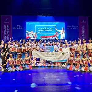  ขอแสดงความยินดีกับทีมทัย-ไทย (JAI-THAI) คณะศิลปศึกษา ได้รับรางวัล The Grand Prize (ที่ 1) ในการแข่งขัน 2023  WORLD CULTURE DANCE FESTIVAL 