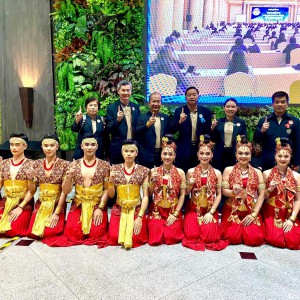  วิทยาลัยนาฏศิลปกาฬสินธุ์ นำเสนอผลการดำเนินงานชมรม TO BE NUMBER ONE ในสถานศึกษา ระดับประเทศ ประจำปี 2566