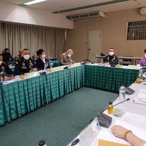  การประชุมร่วมกับกองอำนวยการร่วมฯ เพื่อเตรียมรับเสด็จฯ สมเด็จพระกนิษฐาธิราชเจ้า กรมสมเด็จพระเทพรัตนราชสุดาฯ สยามบรมราชกุมารี ในงานพิธีพระราชทานปริญญาบัตร ประจำปีการศึกษา 2564 และปีการศึกษา 2565
