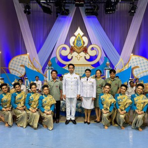 วิทยาลัยนาฏศิลปจันทบุรี เข้าร่วมการบันทึกเทปถวายพระพรชัยมงคล สมเด็จพระนางเจ้าสิริกิติ์ พระบรมราชินีนาถ พระบรมราชชนนีพันปีหลวง