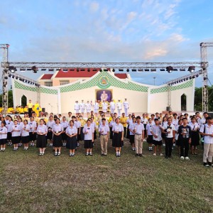  วิทยาลัยนาฏศิลปสุพรรณบุรี จัดพิธีถวายราชสดุดีพระบาทสมเด็จพระปรเมนทรรามาธิบดี ศรีสินทรมหาวชิราลงกรณ ฯ พระวชิรเกล้าเจ้าอยู่หัว