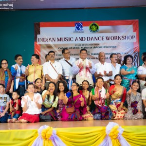  วิทยาลัยนาฏศิลปกาฬสินธุ์  จัดการบริการวิชาการ Workshop จากประเทศอินเดีย