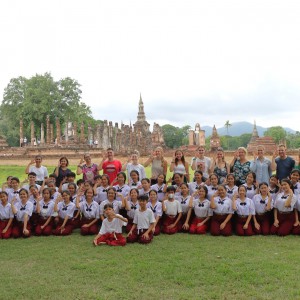  วิทยาลัยนาฏศิลปสุโขทัย จัดโครงการจัดการเรียนการสอนนอกสถานที่