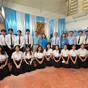  วิทยาลัยช่างศิลป จัดพิธีลงนามถวายพระพรเนื่องในโอกาสวันเฉลิมพระชนมพรรษาสมเด็จพระนางเจ้าสิริกิติ์ พระบรมราชินีนาถ พระบรมราชชนนีพันปีหลวง