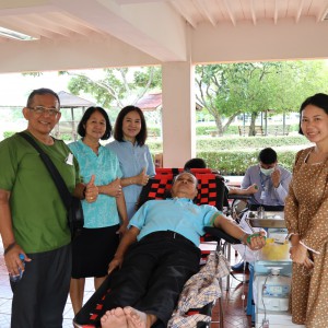  วิทยาลัยนาฏศิลปลพบุรี  จัดกิจกรรมบริจาคโลหิตตามโครงการส่งเสริมสุขภาพ ประจำปี 2566