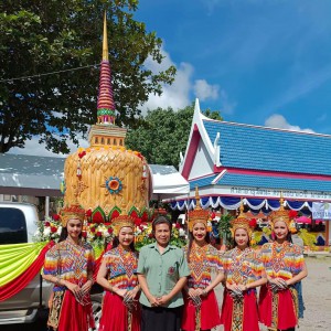 วิทยาลัยนาฏศิลปจันทบุรี  จัดการแสดงเผยแพร่ในงานเทศกาลสารทเดือนสิบ