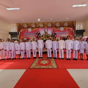  วิทยาลัยช่างศิลปนครศรีธรรมราช เข้าร่วมกิจกรรมน้อมรำลึกเนื่องในวันคล้ายวันสวรรคต พระบาทสมเด็จพระจุลจอมเกล้าเจ้าอยู่หัว
