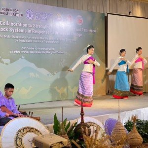  วิทยาลัยนาฏศิลปเชียงใหม่ จัดการแสดงเผยแพร่ศิลปวัฒนธรรม ในงาน GASL farewell dinner