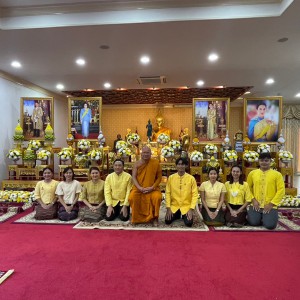  วิทยาลัยนาฏศิลปเชียงใหม่ ร่วมพิธีเจริญพระพุทธมนต์เฉลิมพระเกียรติพระบาทสมเด็จพระเจ้าอยู่หัว สมเด็จพระนางเจ้าสิริกิติ์ พระบรมราชินีนาถ พระบรมราชชนนพันปีหลวง  และสมเด็จพระนางเจ้าฯ พระบรมราชินี ประจำปีพุทธศักราช 2566