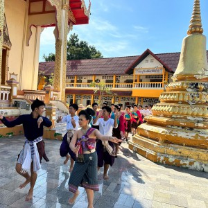  วิทยาลัยนาฏศิลปนครราชสีมา เข้าร่วมและจัดการแสดงเผยแพร่ การบรรเลงดนตรีพื้นบ้านอีสาน เนื่องในงานงานกฐิน