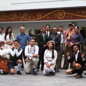  วิทยาลัยช่างศิลปสุพรรณบุรี บรรยากาศพิธีเปิดนิทรรศการศิลปศึกษานิพนธ์ ประจำปี 2566