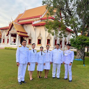  วิทยาลัยนาฏศิลปสุพรรณบุรี เข้าร่วมพิธีเจริญพระพุทธมนต์ ถวายเป็นพระราชกุศล เนื่องในวันคล้ายวันประสูติ สมเด็จพระเจ้าลูกเธอ เจ้าฟ้าพัชรกิติยาภา นเรนทิราเทพยวดี กรมหลวงราชสาริณีสิริพัชร มหาวัชรราชธิดา