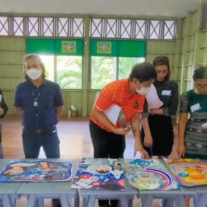  วิทยาลัยนาฏศิลปอ่างทอง งานศิลปหัตถกรรมนักเรียนระดับเขตพื้นที่การศึกษา 2566 กลุ่มสาระการเรียนรู้ศิลปะ ณ โรงเรียนวัดช่องลม อ.อู่ทอง สุพรรณบุรี