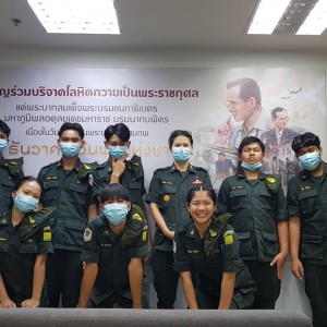  วิทยาลัยนาฏศิลปจันทบุรี ได้นำนักศึกษาวิชาทหารเข้าร่วมกิจกรรมร่วมบริจาคโลหิตเพื่อถวายเป็นพระราชกุศล  เนื่องในวันคล้ายวันพระราชสมภพ 5 ธันวาคม และวันพ่อแห่งชาติ