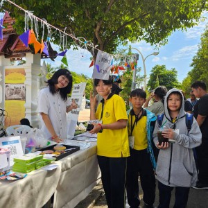  คณะศิลปวิจิตร เปิดบูธสาธิตผลงานของคณาจารย์ นักศึกษา