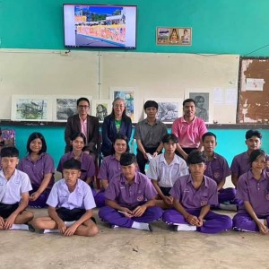  วิทยาลัยช่างศิลปนครศรีธรรมราช ออกแนะแนวประชาสัมพันธ์การศึกษาต่อให้กับนักเรียน