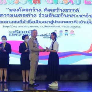  วิทยาลัยช่างศิลปสุพรรณบุรี ขอแสดงความยินดีกับนักเรียนได้รับการคัดเลือกเป็นเด็กและเยาวชนดีเด่น  คณะกรรมการจัดงานฉลองวันเด็กแห่งชาติ  ประจำปี 2567