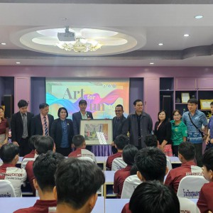  วิทยาลัยช่างศิลปสุพรรณบุรี จัดค่ายศิลปะ และประชาสัมพันธ์เชิงรุก ณ โรงเรียนชุมแสงชนูทิศ จังหวัดนครสวรรค์