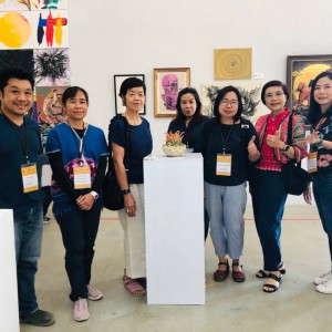  วิทยาลัยช่างศิลปนครศรีธรรมราช โดย อาจารย์วณิชยา นวลอนงค์  เข้าร่วมโครงการ RMUTL : INDA International Art Design & Architecture Workshop and Exhibition 2024