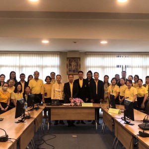  สถาบันบัณฑิตพัฒนศิลป์ จัดโครงการอบรมเชิงปฏิบัติการส่งเสริมการมีส่วนร่วมด้านคุณธรรมและความโปร่งใสในการดำเนินงานสู่ความยั่งยืนในการบริหารองค์กร