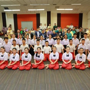  วิทยาลัยนาฏศิลป จัดสาธิตการเรียนการสอนและการแสดงแสดง ณ ห้องไอยเรศ อาคารดุริยางค์ไทย