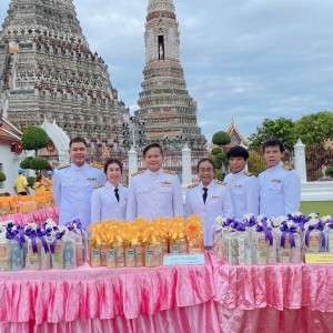  สถาบันบัณฑิตพัฒนศิลป์ ร่วมกิจกรรมเฉลิมพระเกียรติสมเด็จพระนางเจ้าสุทิดา พัชรสุธาพิมลลักษณ พระบรมราชินี ณ พระอุโบสถวัดอรุณราชวราราม