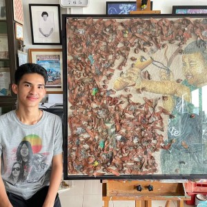  วิทยาลัยช่างศิลปนครศรีธรรมราช แสดงความยินดีกับนายทนิตสร รัตนรัตน์ ได้รับรางวัล PTT Art Winner Awards