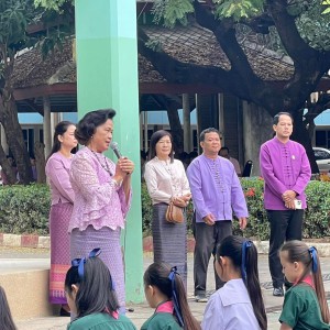  อธิการบดี  เดินทางไปตรวจเยี่ยมการเรียนการสอนวิทยาลัยนาฏศิลปเชียงใหม่