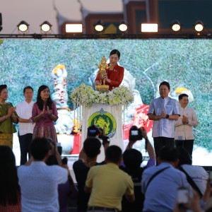  พิธีเปิดงานมหกรรมศิลปวัฒนธรรมไทย “บัณฑิตพัฒนศิลป์ สืบสานศิลป์ แผ่นดินสยาม” 