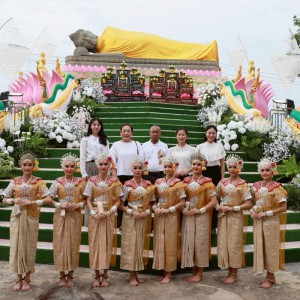 วิทยาลัยนาฏศิลป จัดการแสดงในงาน “โครงการอนุรักษ์และส่งเสริมวัฒนธรรมการจัดงานบุญประเพณี ๑๓๒ ปีอัฏฐมีบูชา”  ณ วัดใหม่สุคนธาราม