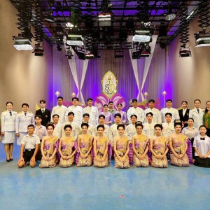 วิทยาลัยนาฏศิลปจันทบุรี บันทึกเทปโทรทัศน์เพื่อถวายพระพรสมเด็จพระนางเจ้าสุทิดา พัชรสุธาพิมลลักษณ พระบรมราชินี ณ NBT Chanthaburi